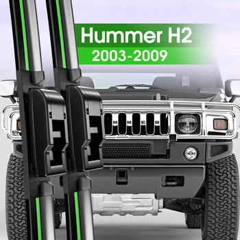 2 шт. Щетки стеклоочистителя переднего стекла для Hummer Hummer H2 2003-2009 2004 2005 2006 2007 2008 Аксессуары для окон на ветровом стекле