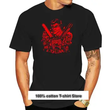 Camiseta del Ejército de la oscuridad para hombre y mujer, camisa de manga corta con diseño de necromicon, de Horror, Unisex