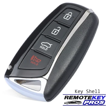 DIYKEY 3B/4B Smart Remote Key Shell Case Брелок для Hyundai Azera Equus Genesis Santa Fe G80 2013 2014 2015 2016 2017 SY5DHFNA433