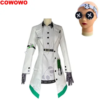 Identity V Доктор Эмили Дайер Редкий модный костюм для косплея из серии Панда, униформа для вечеринки в стиле аниме Cos Game, ролевое платье для Хэллоуина