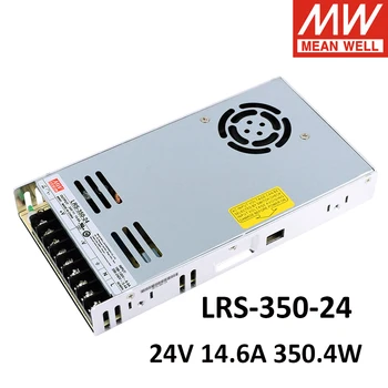 Mean Well LRS-350-24 85- 264 В переменного тока в постоянный 24 В 14,6 А 350 Вт Импульсный источник питания с одним выходом Meanwell LED Driver LRS-350
