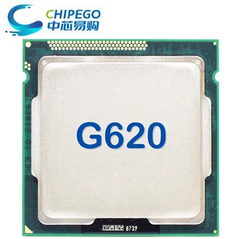 Pentium G620 с частотой 2,6 ГГц, Б/у, двухъядерный процессор 3M 65W LGA 1155 В НАЛИЧИИ НА СКЛАДЕ