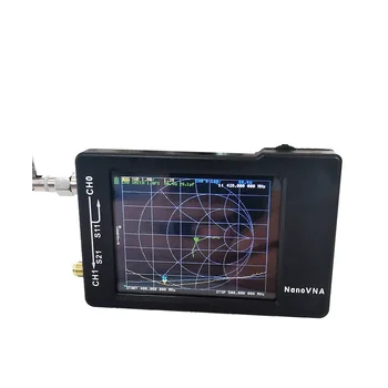 Анализатор Векторных Сетевых Антенн NanoVNA-H 10 кГц-1,5 ГГц MF HF VHF UHF с Разъемом для SD-карты Shell Цифровой Тестер Nano VNA-H