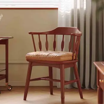 Антиквариат Кресло для гостиной для взрослых, подлокотники для квартиры, Винтажное кресло для гостиной, мобильные минималистичные подоконники, мебель для дома