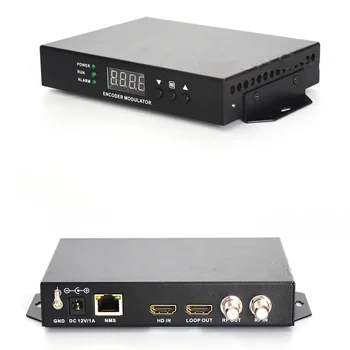 Бесплатная доставка SKD2018 1080P HDMI к ATSC кодировщик модулятор Цифровой ТВ Головной QAM Радиочастотный модулятор, ISDB-T модулятор