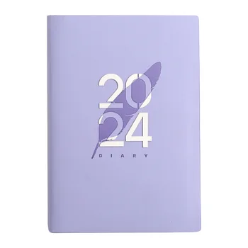 Блокнот A5 Planner на 2024 год, личный дневник, Органайзер, ежедневный календарь, расписание, записные книжки для офиса, школьные принадлежности, канцелярские принадлежности