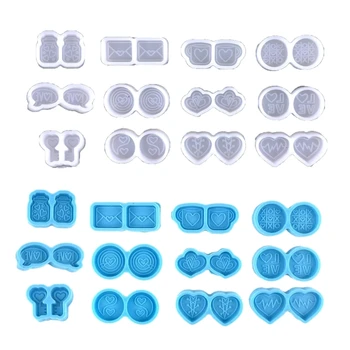 Глиняные формы серии Valentines Day, силиконовые формы для ювелирных изделий, аксессуары для ручного изготовления