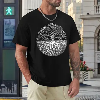 Графические винтажные потрясающие футболки Tree Of Life 11, Размер Vintage Travel Eur
