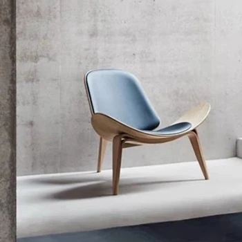Датский дизайнерский стул-ракушка, стул-улыбалка, стул для отдыха в скандинавском стиле, Гостиная, стул для спальни, Акцентная мебель Sillas De Comedor