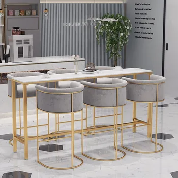 Дизайнерские обеденные стулья для кухни в скандинавском стиле, Винтажные обеденные стулья для гостиной, Роскошный пол, Мебель для балкона Cadeiras Empilhavel