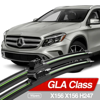 Для Mercedes Benz GLA Class X156 X156 H247 2013-2023 Щетки стеклоочистителя переднего стекла 2 шт. Аксессуары для ветрового стекла