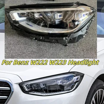 Для Mercedes-Benz W222 W223 Светодиодные фары в сборе S-Class S450 S450L Фары в сборе OEM Оригинал 2021-2022