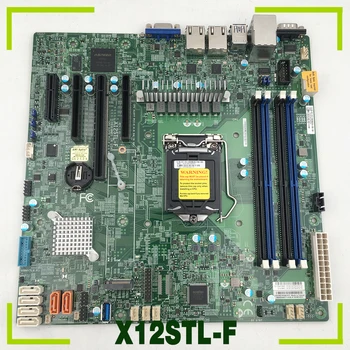 Для серверной материнской платы Supermicro PCIE4.0 Процессор Xeon E-2300 LGA1200 C252 Чип X12STL-F 