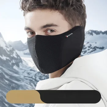 Зимняя маска для лица, защита ушей, теплая флисовая Ветрозащитная Мужская Женская Антипылевая Спортивная Велосипедная термомаска для лица, Многоразовая маска