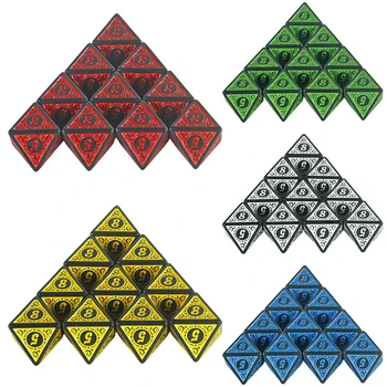 Многогранные Кубики D8, 8-Сторонний Набор Игровых Кубиков, Аксессуары DND для Игр в Кости TRPG - Идеальные Кубики Для Ролевых игр
