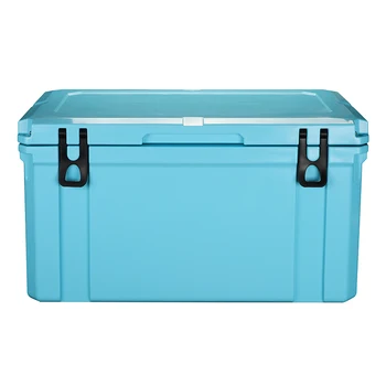 Многоразовый пластиковый Ротационный ящик для льда для рыбы, изолированный транспортными контейнерами для хранения пищевых продуктов