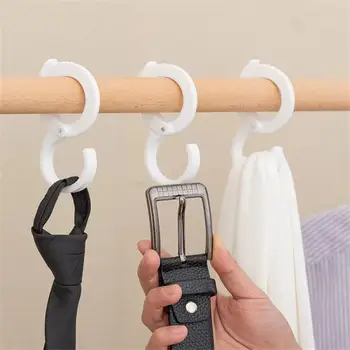 Многоцелевые S-образные крючки для подвешивания одежды, Ветрозащитный прочный крючок, сумка для подвешивания полотенец, ключ, Пластиковая вешалка для кухни в общежитии, спальни.