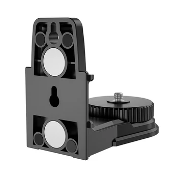 Модернизированный кронштейн для точной настройки, L-образный адаптер для лазерного уровня, многофункциональное магнитное поворотное основание для настенного и потолочного монтажа.