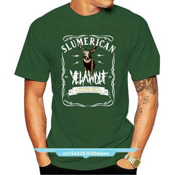 Мужская футболка для взрослых с обложкой альбома Yelawolf Slumerican