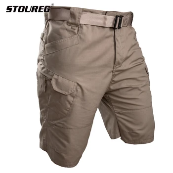 Мужские водонепроницаемые походные брюки, летние уличные износостойкие спортивные шорты для скалолазания, тактические шорты для бега, дышащие спортивные полуботинки