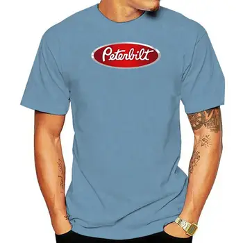 Новые грузовики Классический логотип Maniac Peterbilt Motosport Trucker Мужская футболка S - 3xl С коротким рукавом Мужские футболки из 100% хлопка