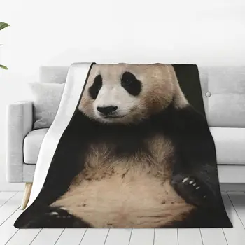 Одеяло для животных Fubao Panda Fu Bao Легкие дышащие Шерп-пледы для постельного белья и дивана
