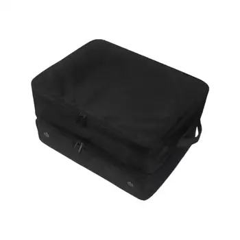 Органайзер для багажника для гольфа, Многофункциональная 2-слойная сумка для хранения одежды, мячей, перчаток, футболок, аксессуаров