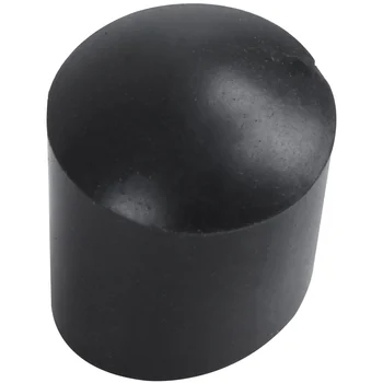 Резиновые колпачки из 40 частей с черными резиновыми наконечниками круглой формы 10 мм