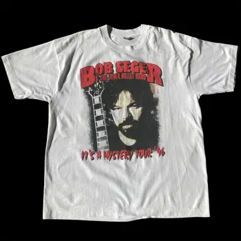 Рождественская рубашка BOB Seger Tour 96 Country Music унисекс S-235XL 1DS1127