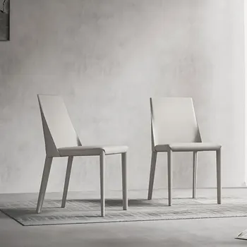 Скандинавские Пластиковые Обеденные стулья Дизайнерский белый стул для гостиной Передвижной Садовый Балкон Ресторанная Кухонная мебель DWH