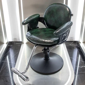 Тату-косметические парикмахерские кресла для педикюра, Вращающиеся парикмахерские кресла для приема гостей, кресло для лица, мебель для барберски SR50BC