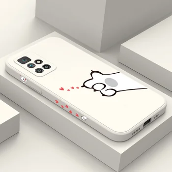 Чехол для телефона Cat Scratch Love для Xiaomi Redmi 12C 10 10C 10A 9 9A 9T A1 Pro Plus 4G 5G Силиконовый чехол