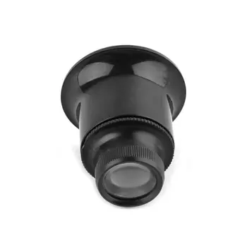 Ювелирная лупа Repair Magnifier 20x Обеспечивает близкий обзор крошечных объектов для ювелиров Фотографов любителей Легкий 517A